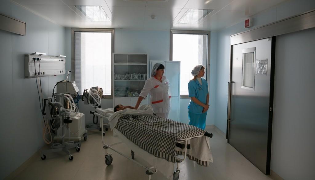 Пациент перед началом операции в клинической больнице в Волгограде